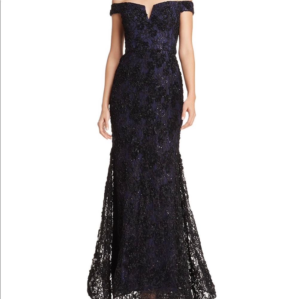 Aqua sequence and floral evening gown!!